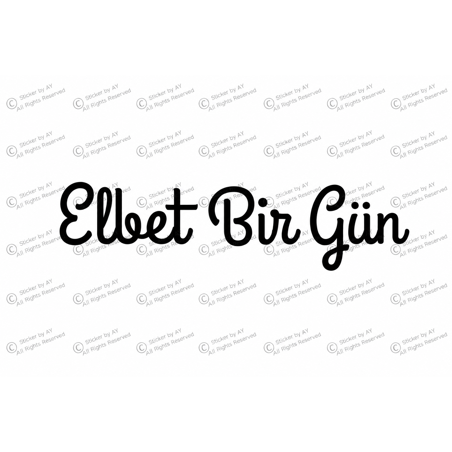 Elbet bir gün