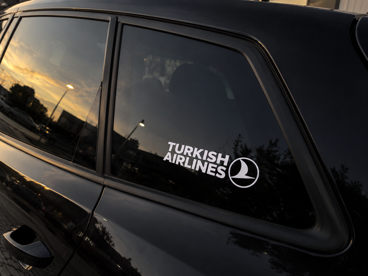 TURKISH AIRLINES (3cm x 15cm)
