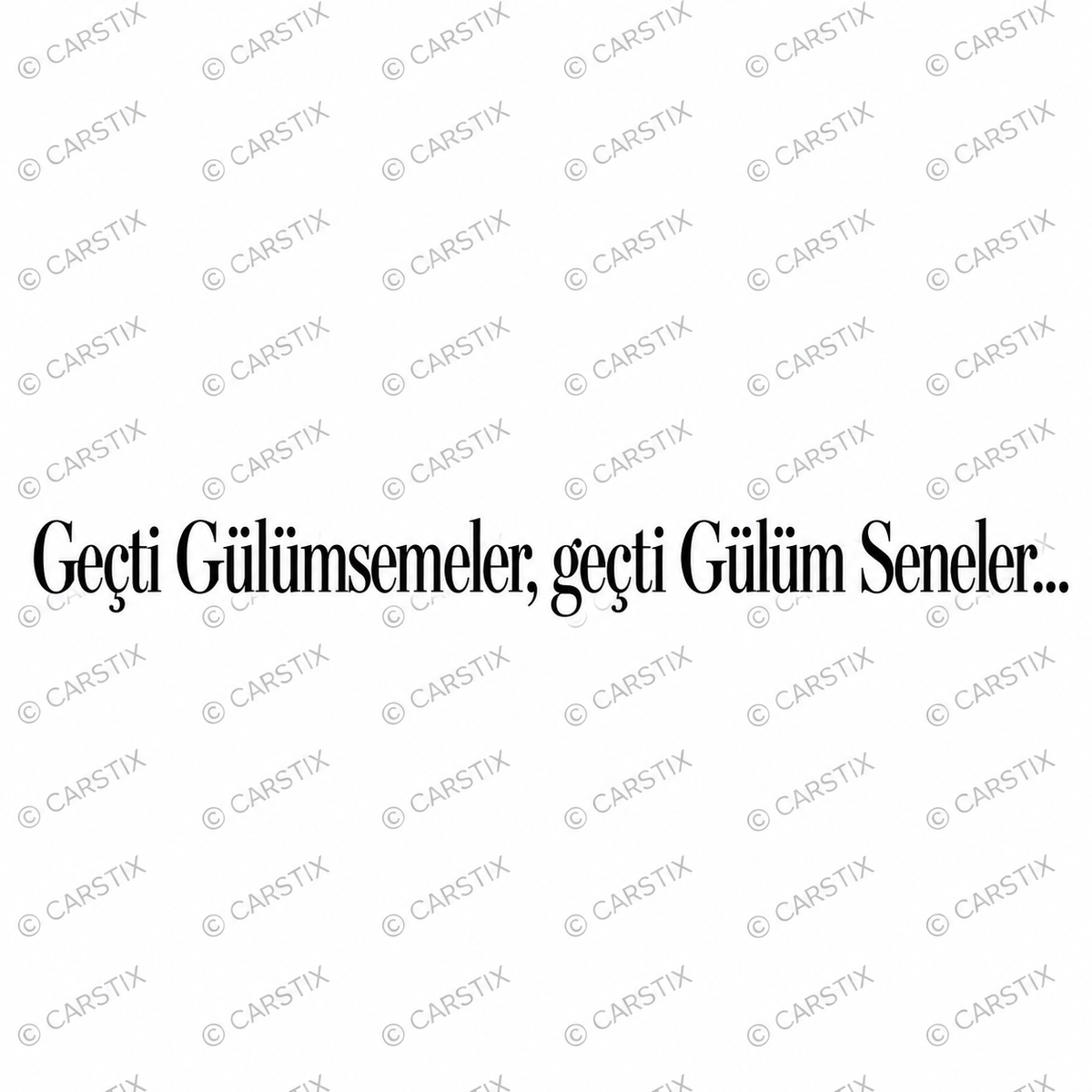 GECTI GÜLÜMSEMELER, GECTI GÜLÜM SENELER (2cmx28cm)