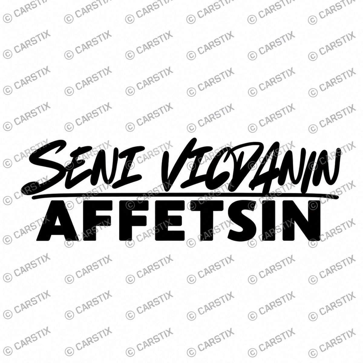 SENİ VİCDANIN AFFETSİN (7cm x 20cm)