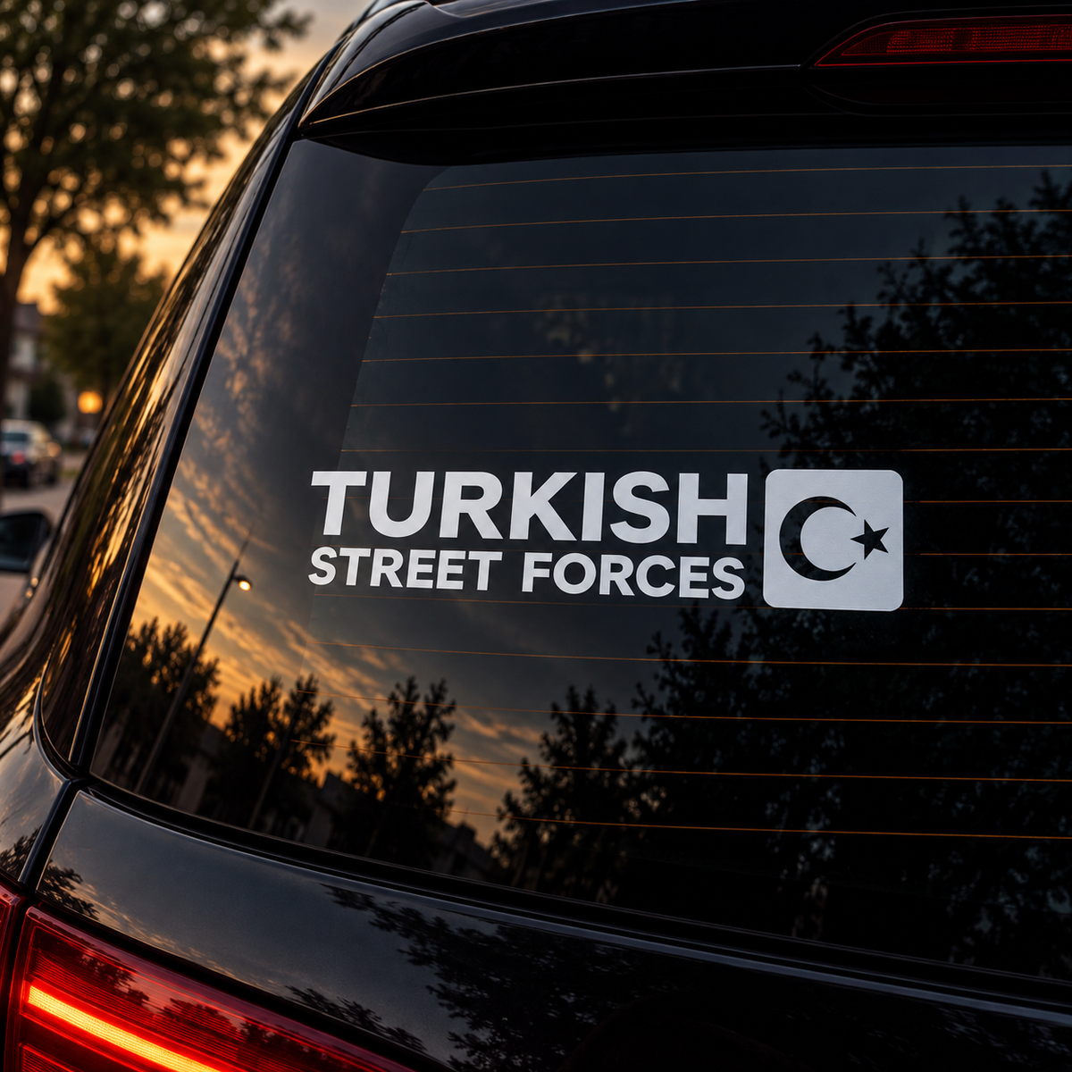 TURKISH STREET FORCES (3cm x 15cm)